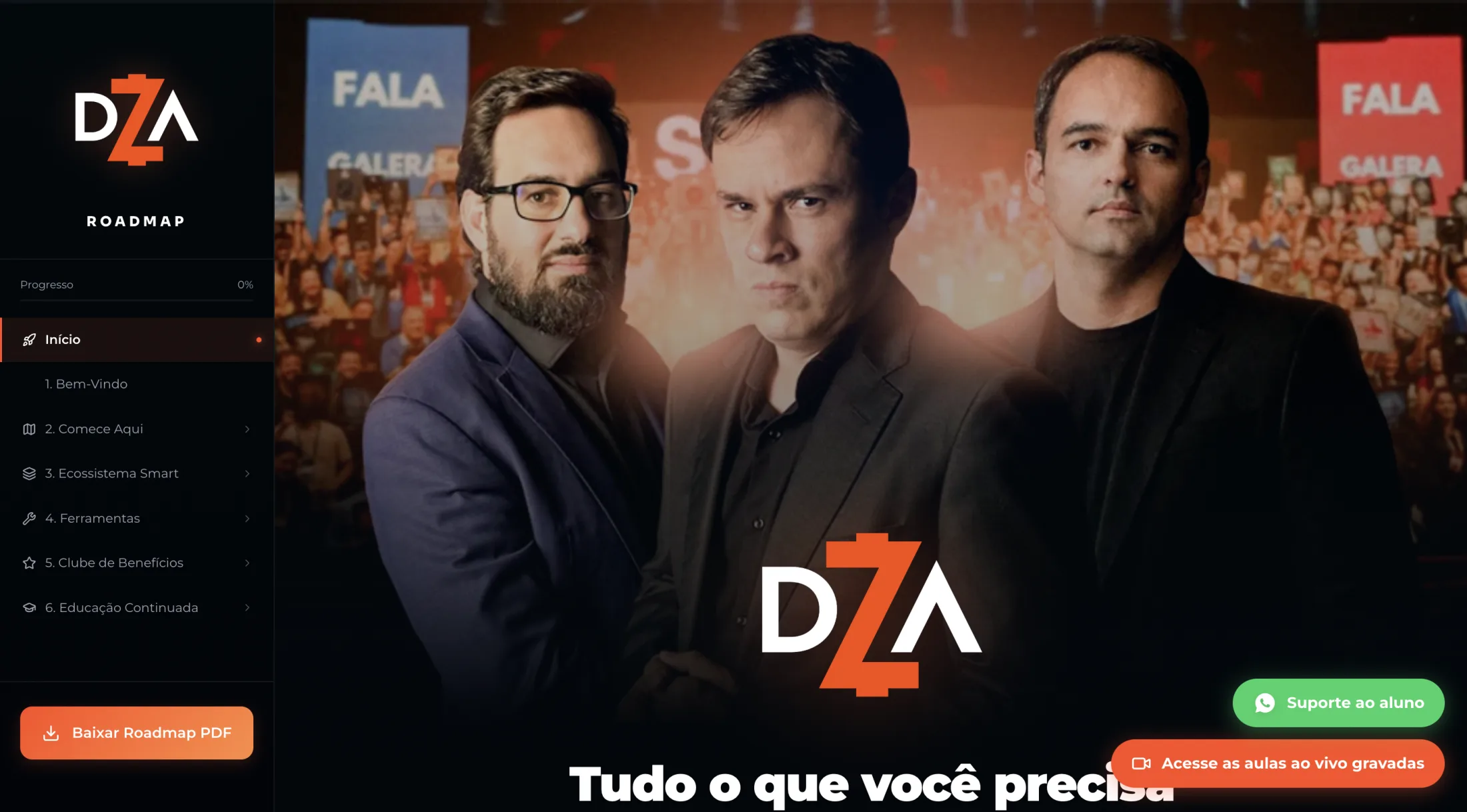 Roadmap DZA · Landing Page