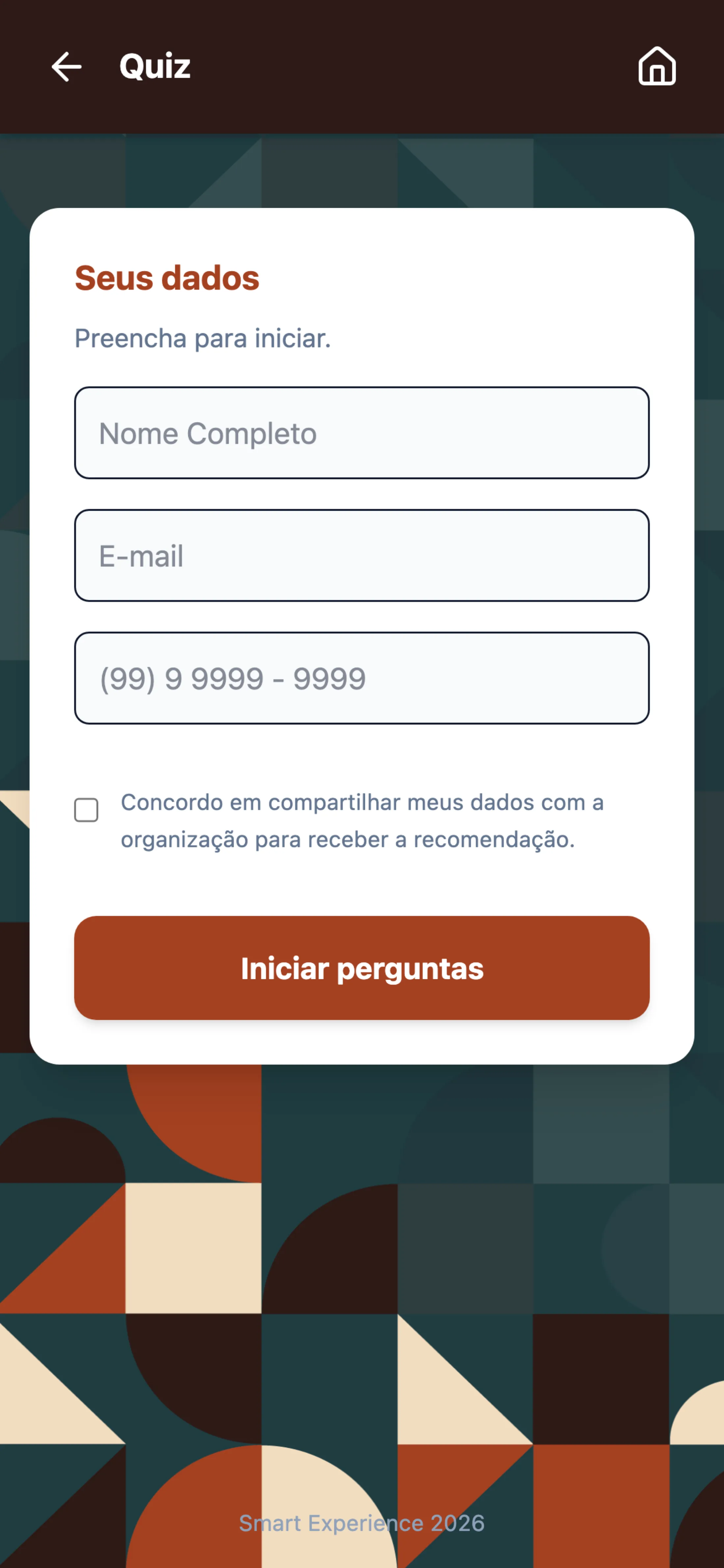 Quiz · formulário